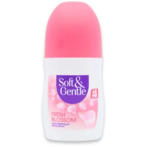 مام رول ضدتعریق زنانه Soft & Gentle مدل Fresh Blossom حجم 50 میل