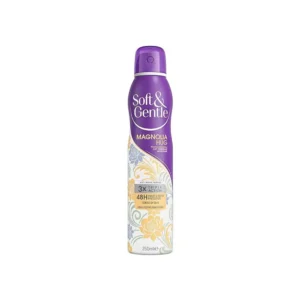 اسپری ضدتعریق زنانه Soft & Gentle مدل Magnolia Hug حجم 250 میل