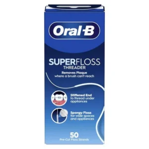 نخ دندان ارتودنسی اورال بی Super Floss بسته 50 عددی