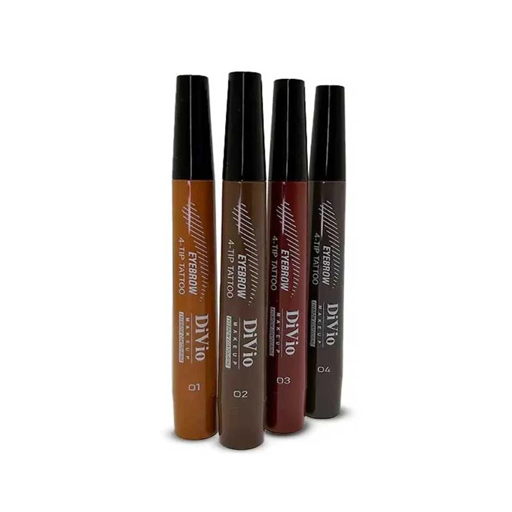 ماژیک تاتو ابرو دیویو مدل 4-Tip Tattoo حجم 3.5 میل