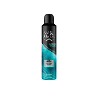 اسپری ضد تعریض مردانه Soft & Gentle مدل Ocean Breeze حجم 250 میل